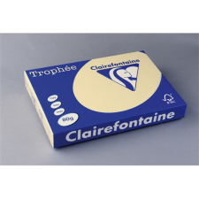  Másolópapír színes Clairefontaine Trophée A/3 80g pasztell sötétkrém 500 ív/csomag (1253) fénymásolópapír