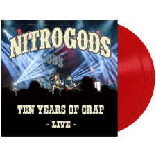 Massacre Nitrogods - Ten Years Of Crap - Live (Red Vinyl) (Vinyl LP (nagylemez)) heavy metal