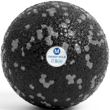  Masszázs labda Trendy Bola fekete-szürke 8 cm fitness eszköz