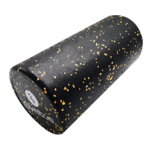 Masszázshenger sima felületű Sveltus 30x15 cm fekete-narancs fitness eszköz