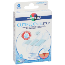 Master-Aid Cutiflex MedStrip Áttetsző és vízálló sebtapasz 20 db gyógyászati segédeszköz