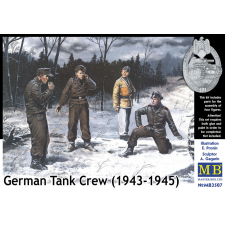  Master Box Deutsche Panzerbesatzung Set I 1:35 (3507) makett