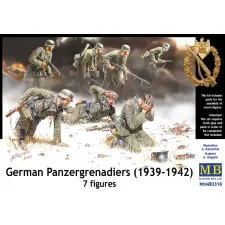  Master Box Deutsche Panzergrenadiere 1939-1942 1:35 (MB3518) makett