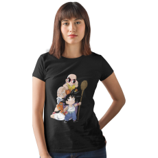  Master Roshi & Young Krillin & Young Goku - Dragon Ball Női Póló
