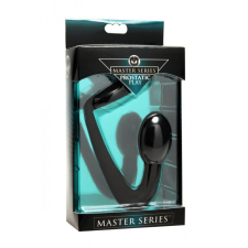 Master Series Prostatic Play heregyűrű, prosztata dildóval műpénisz, dildó