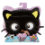 Master Spin Master Purse Pets Táska - Chococat #fekete