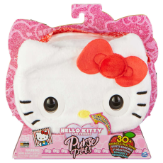 Master Spin Master Purse Pets Táska - Hello Kitty #fehér-piros