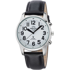 Master Time MTGA-10690-60L Herrenuhr Sprechende Funk Quarz 43mm, karóra