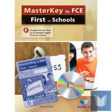  Masterkey Cambridge English: First for Schools - 8 Complete Parctice Tests - Sel idegen nyelvű könyv