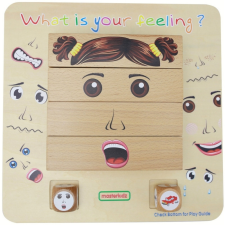 Masterkidz Fejlesztő oktatótábla érzelmek és érzések felismerése egyéb bébijáték