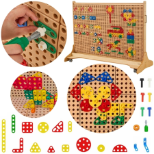  Masterkidz geometriai formák készlet falra szerelhető panelekhez fajáték