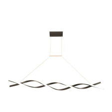 MasterLED Állítható mennyezeti függőlámpa fekete 37W 120cm 4000K világítás