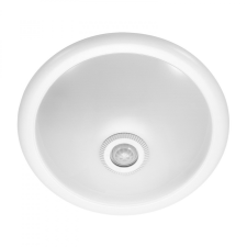 MasterLED Felületre szerelt LED mennyezeti lámpa 2x E27 PIR mozgásérzékelővel, fehér kerek 30cm világítás