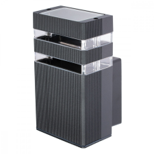 MasterLED INEZ Sötétszürke homlokzati kerti fali lámpa GU10 ALUMÍNIUM IP54 kültéri világítás