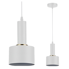 MasterLED Lampa Sufitowa Oprawa Wisząca Zwis E27 Biała Miedziana Tema Masterled világítás