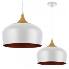 MasterLED Lampa Sufitowa Oprawa Wisząca Zwis E27 Biała Złota Brązowa Lumina Masterled világítás