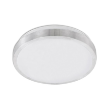 MasterLED LED mennyezeti lámpa 2x E27 SOLEN mikrohullámú érzékelővel, kerek ezüst világítás