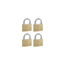 MasterLock 150EURQNOP 50mm Kulcsos lakat (4 db / csomag) lakat