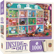 MasterPieces 1000 db-os puzzle - Inside Out Collection - Sophias Dollhouse (71837) puzzle, kirakós