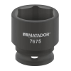 Matador Schraubwerkzeuge 76750800 Külső hatlap Ütvefúró dugókulcs betét 80 mm 1 (25 mm) (76750800)