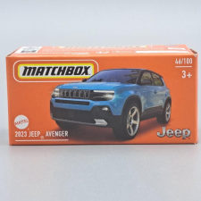 Matchbox Jeep Avenger Matchbox 1:64 kék makett