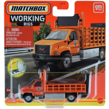 Matchbox munkagépek 12/16 - GMC 3500 Attenuator Truck autópálya és játékautó