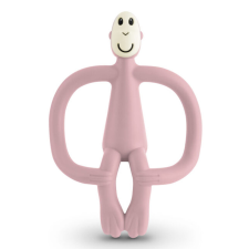Matchstick Monkey Rágómaki - púderrózsaszín - rágóka fogzásra rágóka