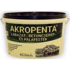 Material Akropenta pala és lábazatfesték 5 kg p61 élénkvörö fal- és homlokzatfesték
