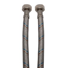 Mateu KEF flexibilis bekötőcső vízre 80cmx1/2"B (MATEU) hűtés, fűtés szerelvény