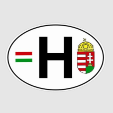 Matrica magyar jelzés zászlóval és címerrel 80/309 egyéb autós eszköz