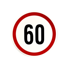 Matrica Sebességkorlátozó matrica - 13 és 19cm információs címke