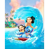  Matrica tapéta, Lilo and Stitch, 150 x 205 cm