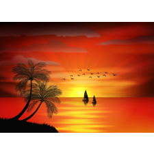  Matrica tapéta Palmieri11, 300 x 200 cm tapéta, díszléc és más dekoráció