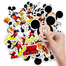 MATRICÁK NOTEBOOK MATRICÁK MICKEY EGÉR KARAKTEREK 10DB MINTÁK matrica