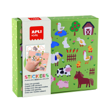  Matricás doboz háziállatokkal APLI KIDS matrica
