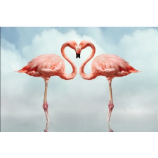  Matricás tapéta Szerelem és flamingó, 350 x 200 cm tapéta, díszléc és más dekoráció