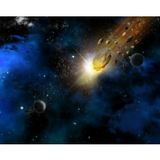  Matricás tapéta Univers10 Meteoritok utaznak az űrben, 200 x 150 cm tapéta, díszléc és más dekoráció