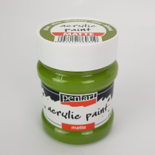  Matt akrilfesték 230ml oliva dekorációs kellék