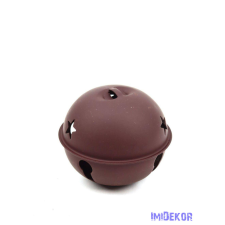  Matt bergő kb 8cm - Barna dekorációs kellék