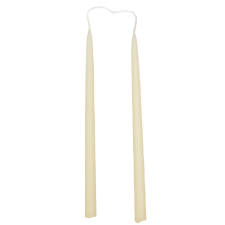  Matt ceruza gyertya ecru 230x10mm 8db/csom (db ár) dekorációs kellék