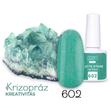 Matte Stone 602 gél lakk - zöld "Krizopráz" lakk zselé