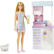 Mattel Barbie baba fagyizója gyurmával barbie baba