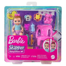 Mattel Barbie: Bébiszitter szett kisbabával és más kiegészítőkkel – Mattel barbie baba