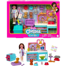 Mattel Barbie - Chelsea Állatorvos játékszett (HGT12) barbie baba