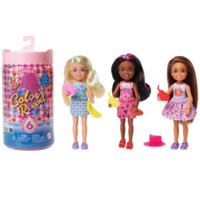 Mattel Barbie chelsea color reveal: meglepetés baba - piknik barbie baba