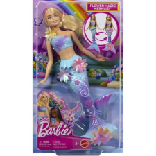Mattel Barbie: Dreamtopia, virágvarázs sellő - Malibu baba