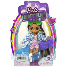 Mattel Barbie Extravagáns mini baba kockás ruhában - Mattel barbie baba
