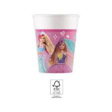Mattel Barbie Fantasy papír pohár 8 DARABOS 200 ml FSC Nr2 party kellék