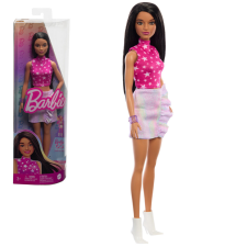 Mattel Barbie: Fashionista stílusos baba csillagos felsőben, fodros szoknyával – Mattel barbie baba