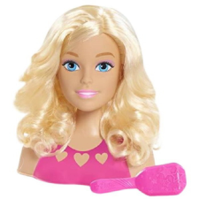 Mattel Barbie Fashionistas: Fésülhető mini babafej barbie baba